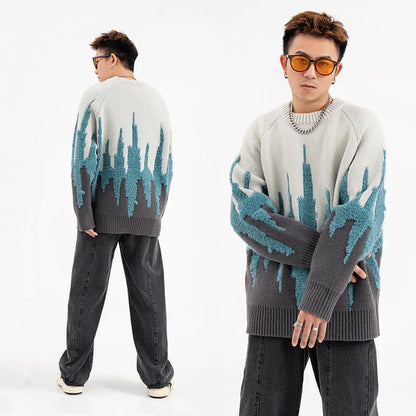 Hip Hop Knitted Sweaters for Men and Women 2023