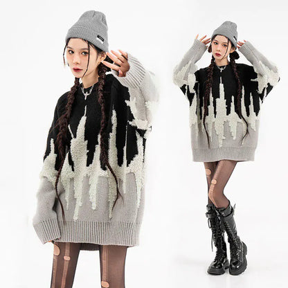 Hip Hop Knitted Sweaters for Men and Women 2023